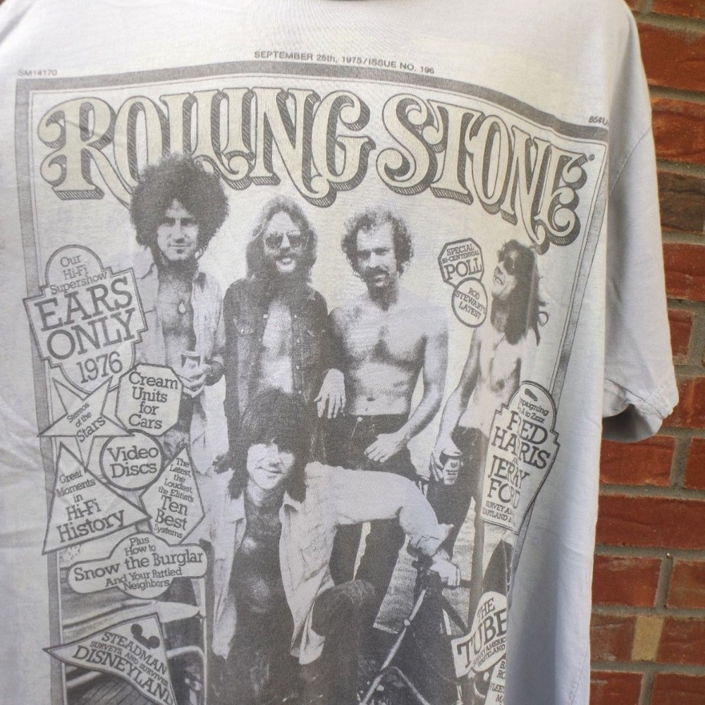Rolling Stone Magazine T-Shirt L The Eagles No.196